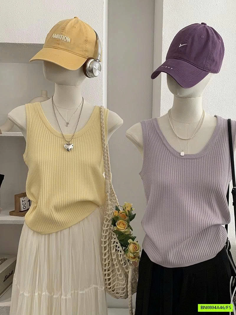 ÁO 2 DÂY THUN GÂN FULL 7 MÀU