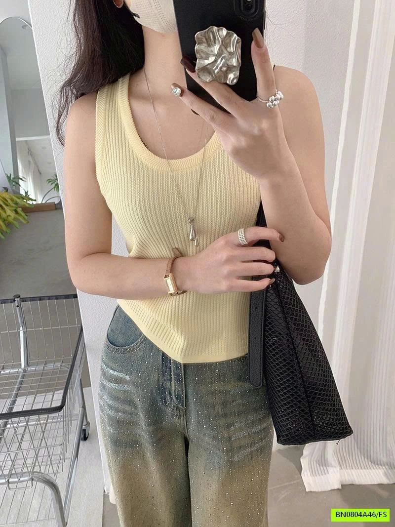 ÁO 2 DÂY THUN GÂN FULL 7 MÀU