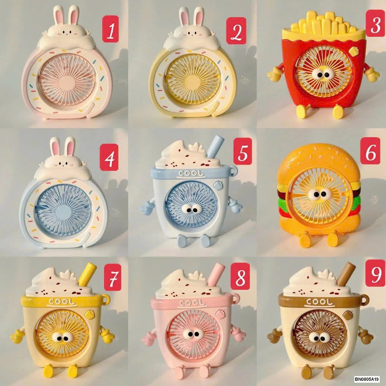 QUẠT CẦM TAY DỄ THƯƠNG