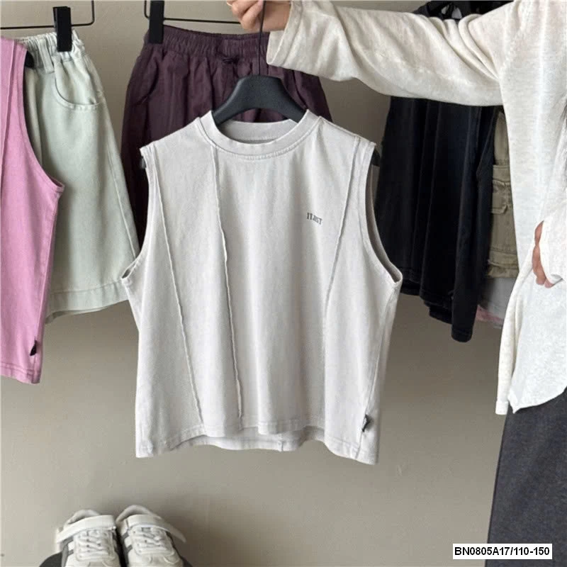 ÁO SÁT NÁCH BẠC MÀU GÂN TRƯỚC