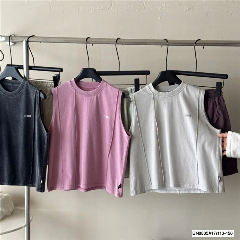 ÁO SÁT NÁCH BẠC MÀU GÂN TRƯỚC