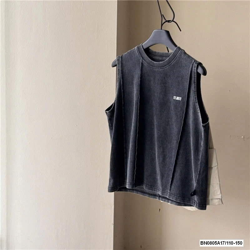 ÁO SÁT NÁCH BẠC MÀU GÂN TRƯỚC