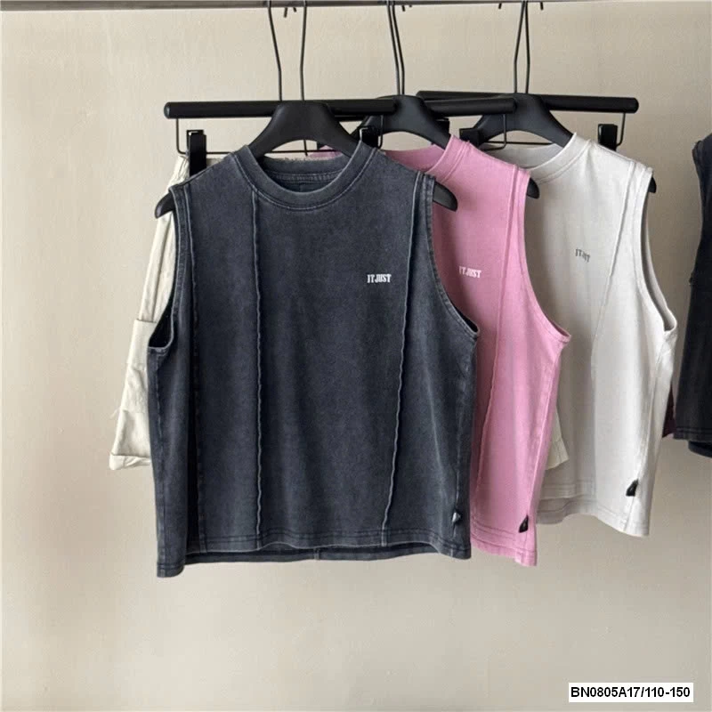 ÁO SÁT NÁCH BẠC MÀU GÂN TRƯỚC