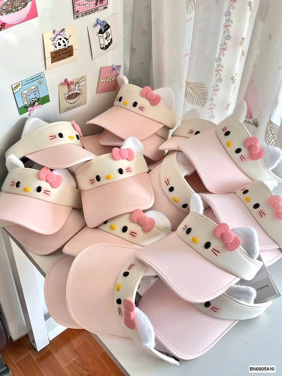 MŨ NỬA ĐẦU KITTY NỮ