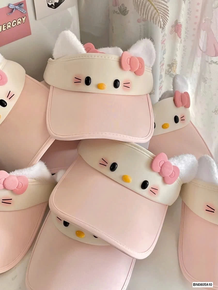 MŨ NỬA ĐẦU KITTY NỮ