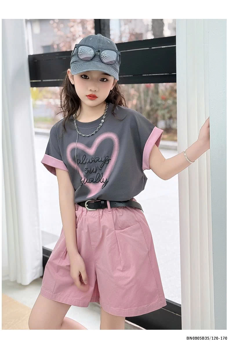 SÉT TRÁI TIM BÉ GÁI MÙA HÈ