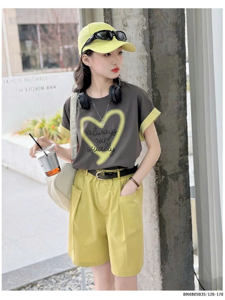 SÉT TRÁI TIM BÉ GÁI MÙA HÈ