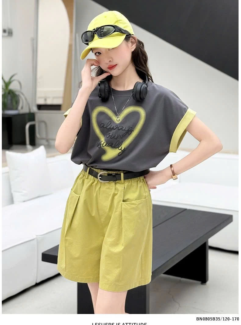 SÉT TRÁI TIM BÉ GÁI MÙA HÈ