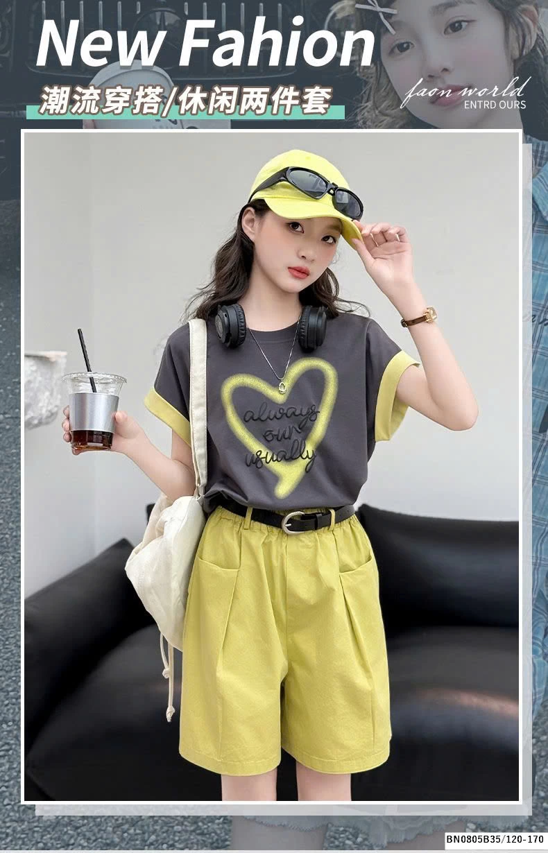 SÉT TRÁI TIM BÉ GÁI MÙA HÈ