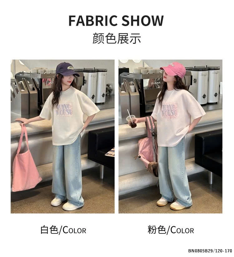 SÉT ÁO THUN WINEHOUSE MIX QUẦN JEAN BẠC MÀU JUZITIGE