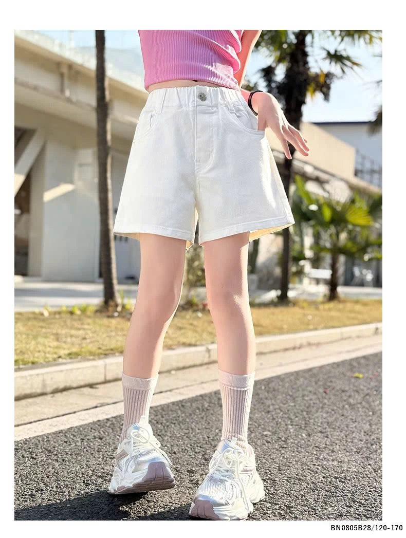 QUẦN SHORT JEAN TRẮNG JUZITIGE