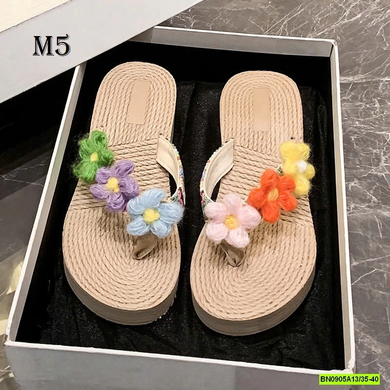 DÉP CÓI HOA XỎ NGÓN ĐẾ XUỒNG