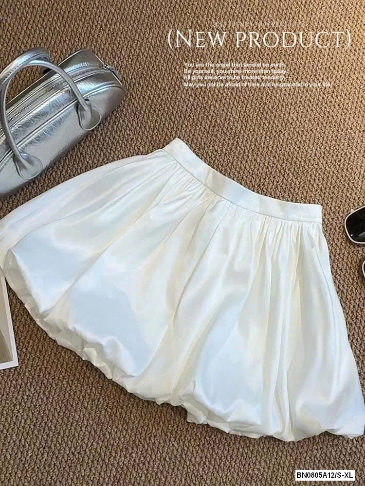 VÁY BÍ LỤA SATIN