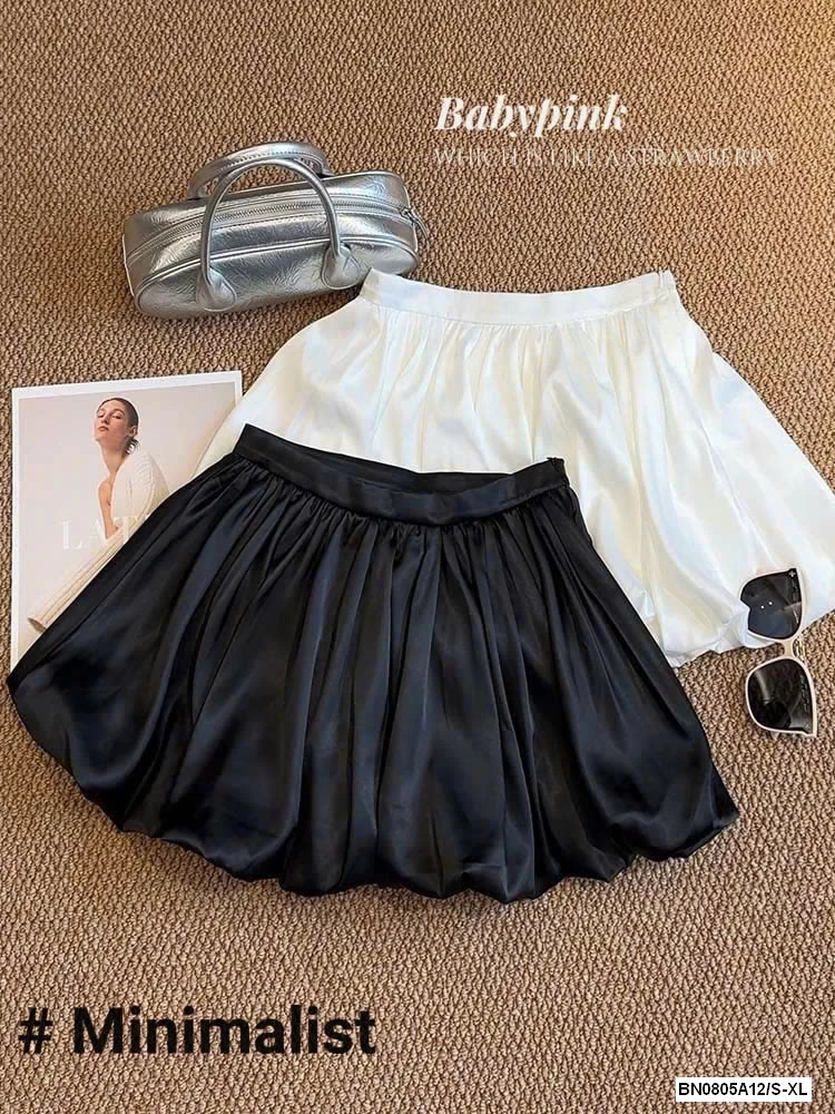 VÁY BÍ LỤA SATIN