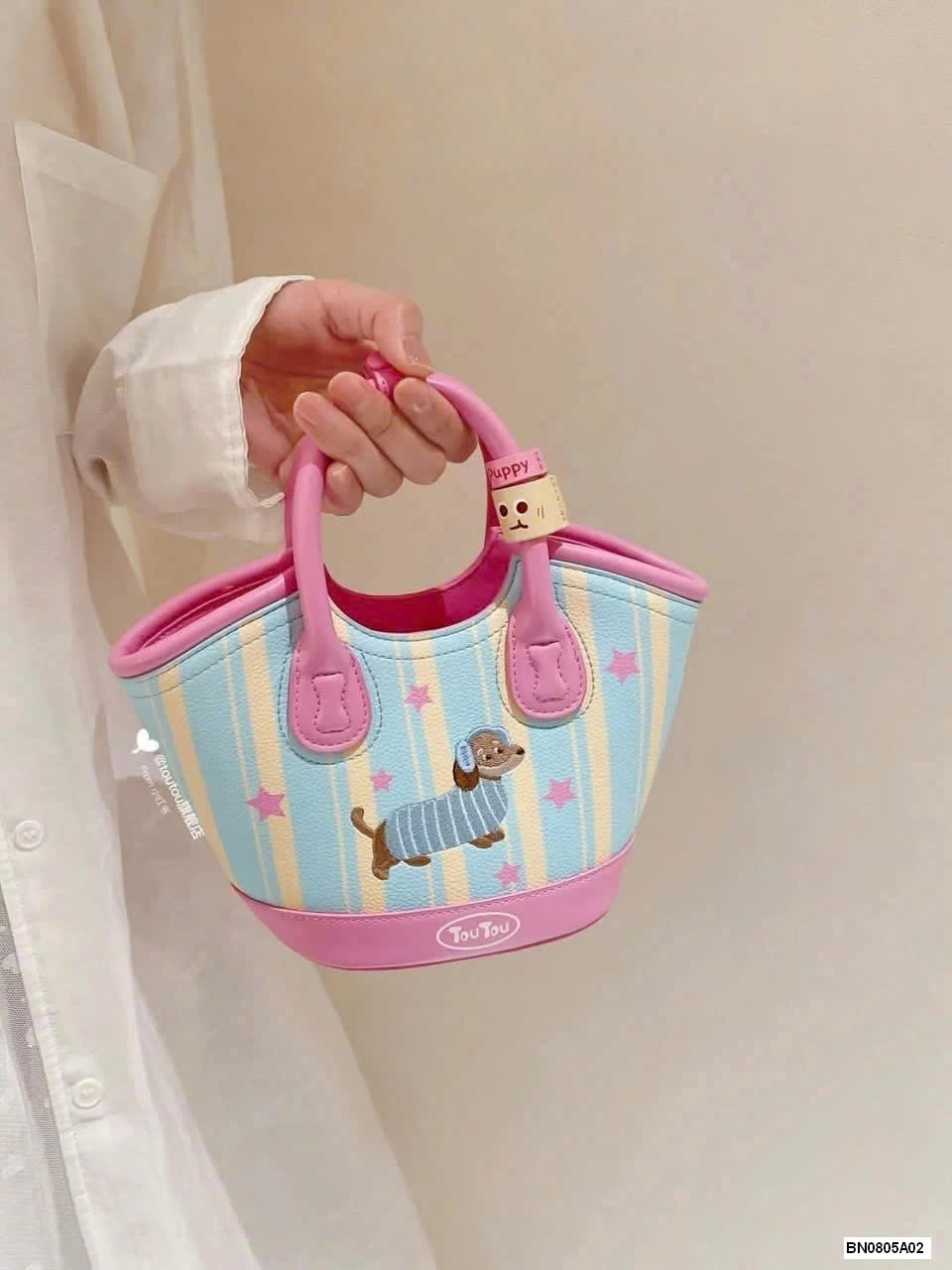 TÚI TOUTOU THÊU CÚN