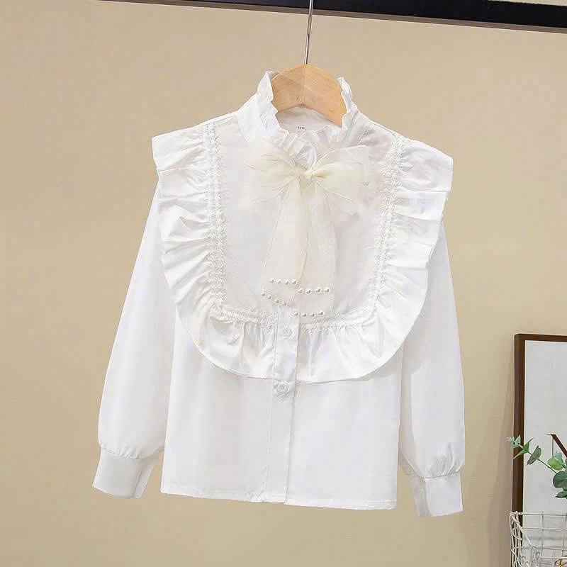 ÁO SƠ MI BÉ GÁI