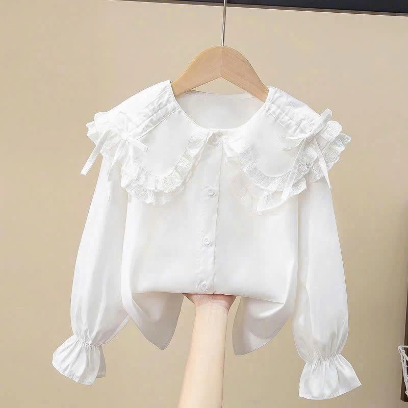 ÁO SƠ MI BÉ GÁI