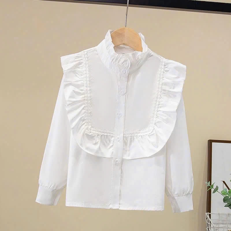 ÁO SƠ MI BÉ GÁI