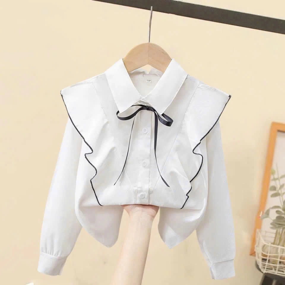 ÁO SƠ MI BÉ GÁI