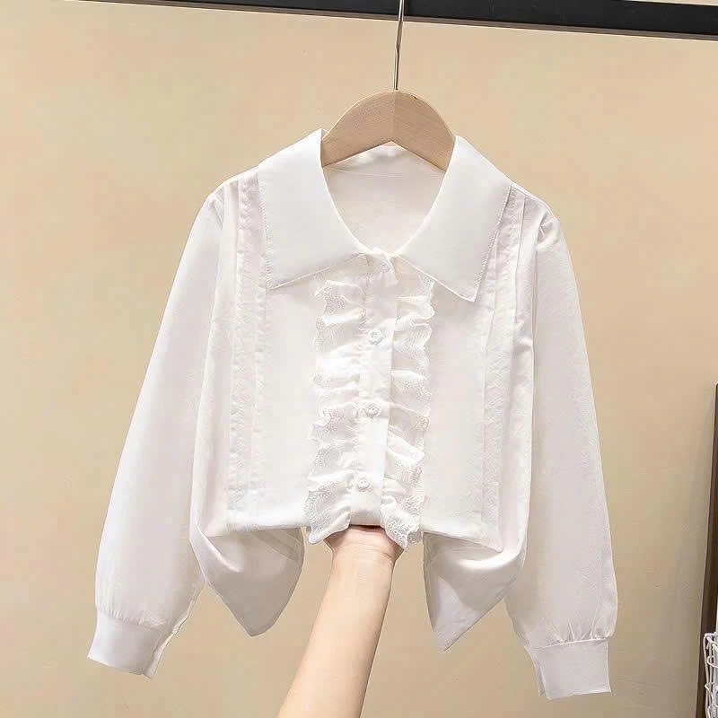 ÁO SƠ MI BÉ GÁI