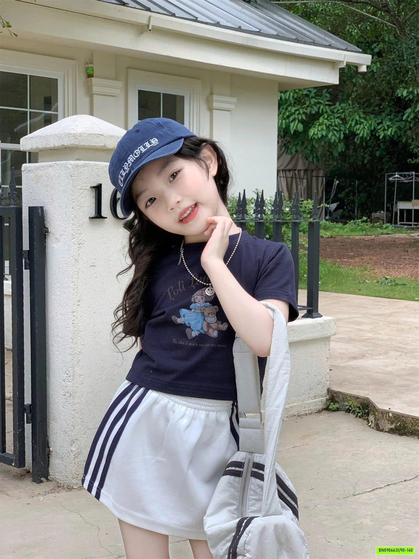 CROPTOP IN HÌNH MIX CV 2 SỌC