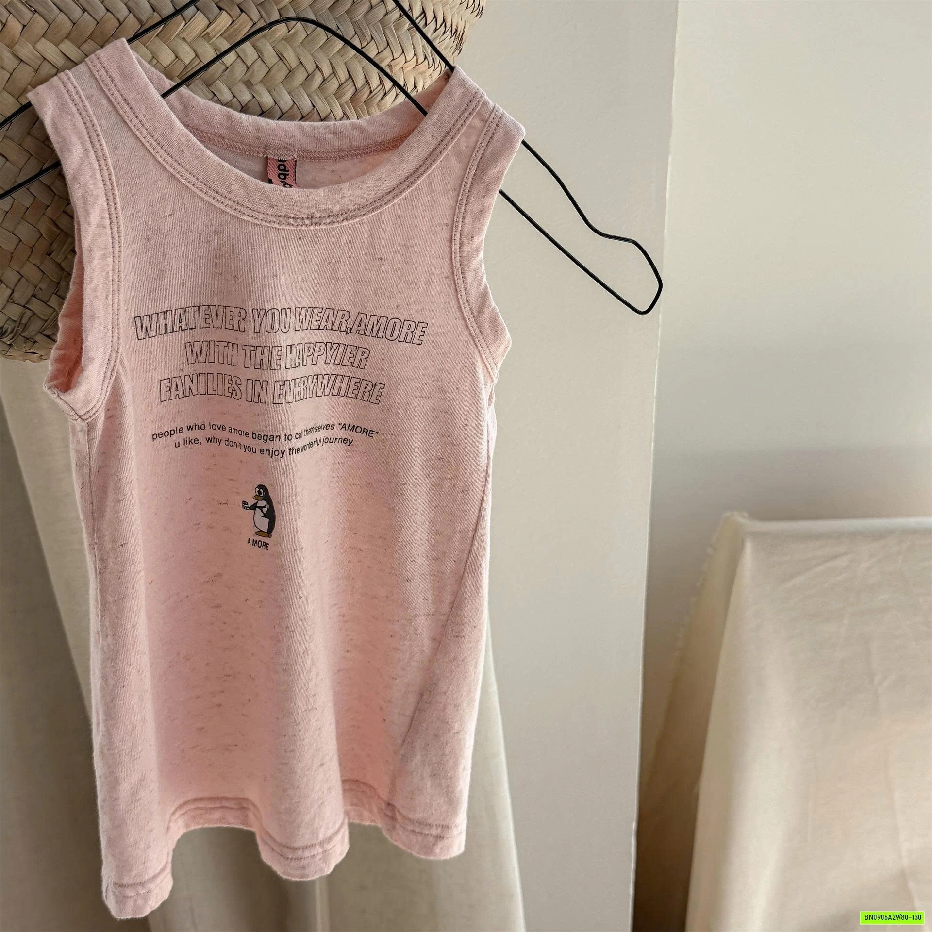 ÁO SÁT NÁCH COTTON XƯỚC ADBABY