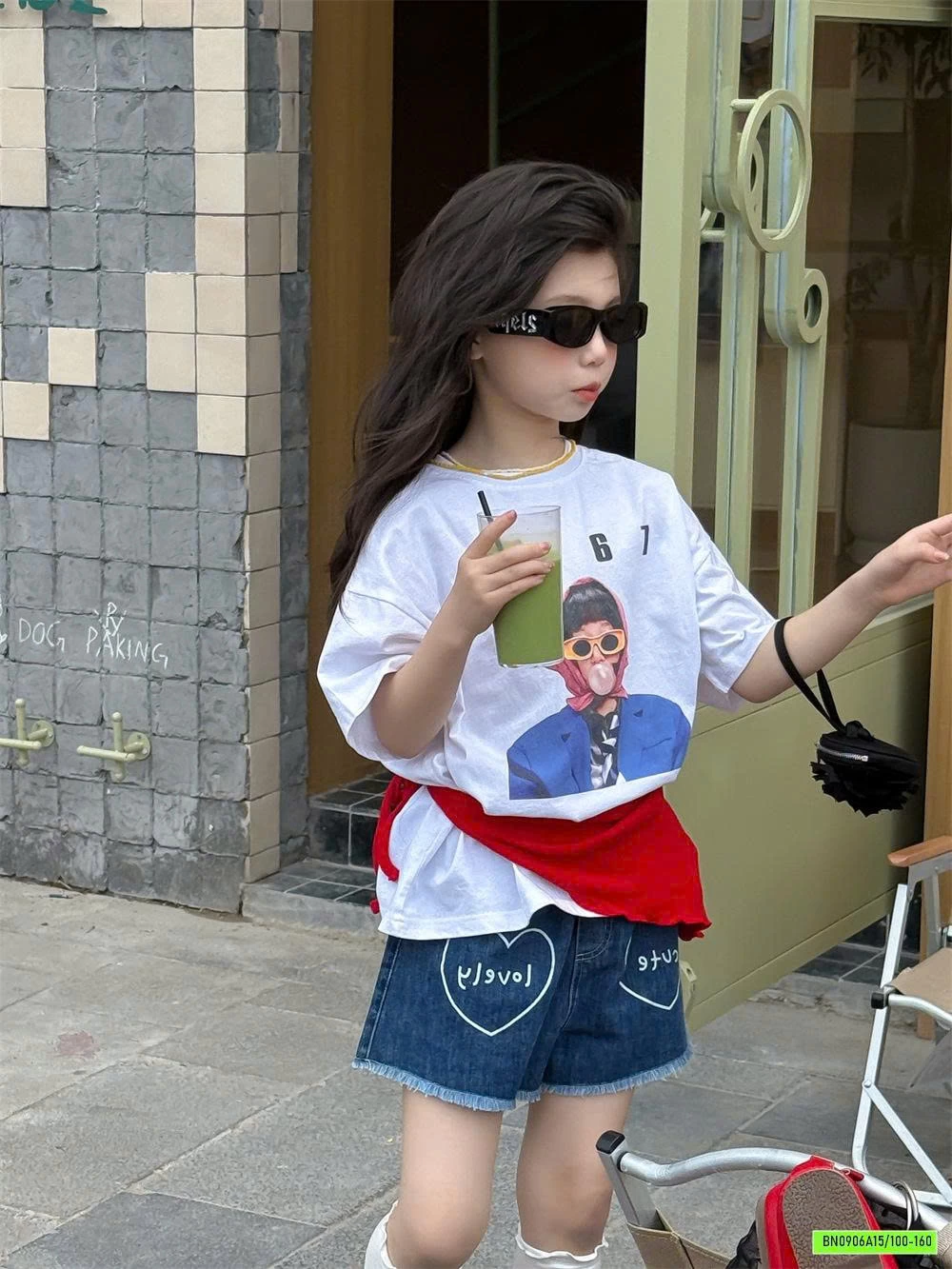 SHORT JEANS TUA RUA TRÁI TIM