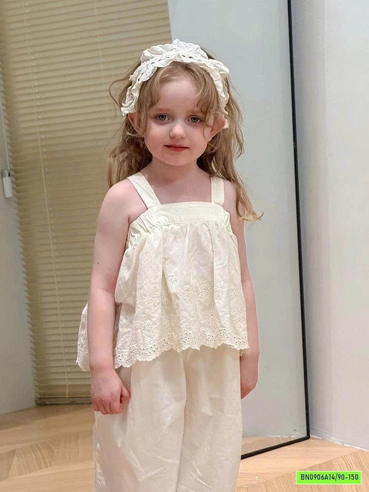 SÉT SUÔNG THÊU 2 DÂY BABYDOLL