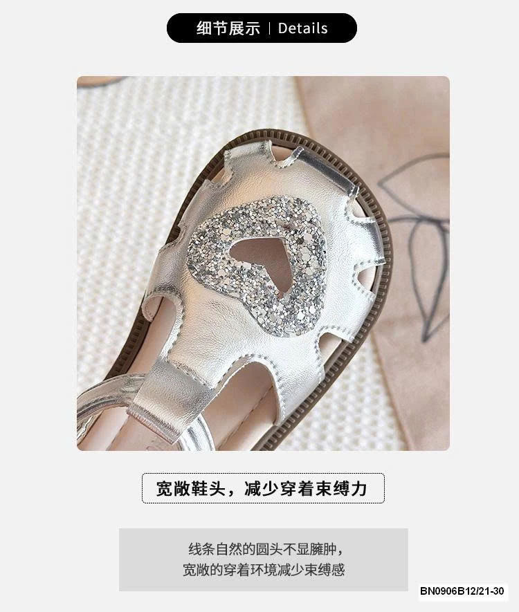 DÉP SANDAL TIM BẠC