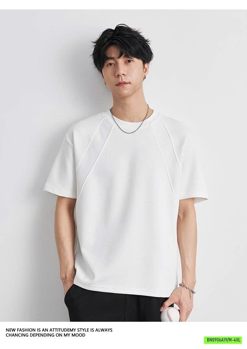 ÁO THUN NAM VIỀN VAI CAO CẤP