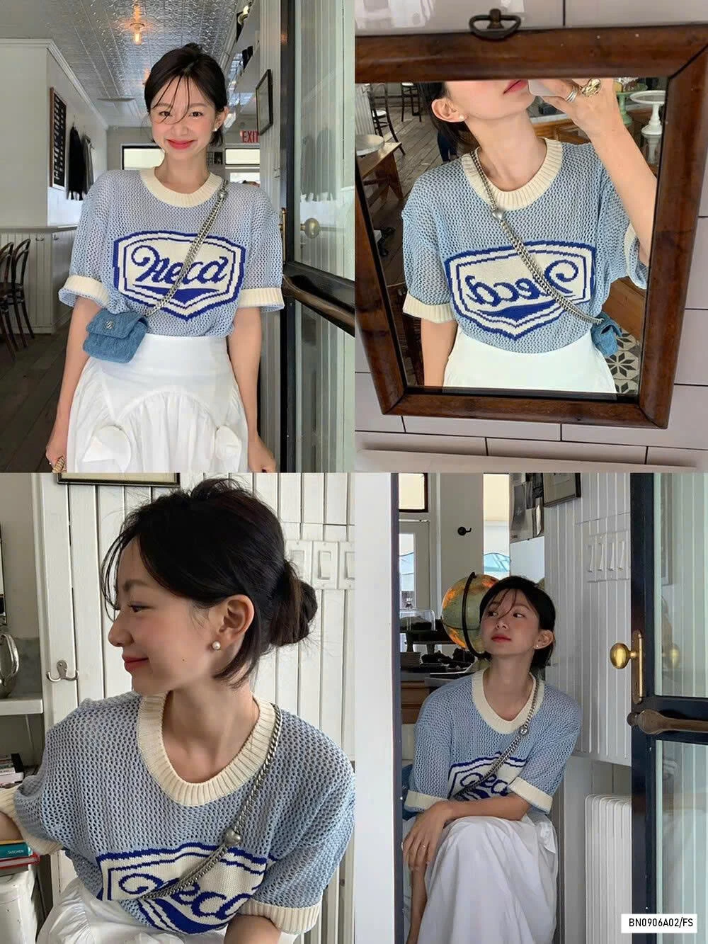 ÁO LƯỚI XANH WG.WE