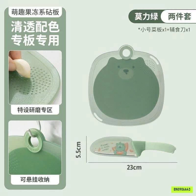SET DAO + THỚT GẤU SIÊU DỄ THƯƠNG