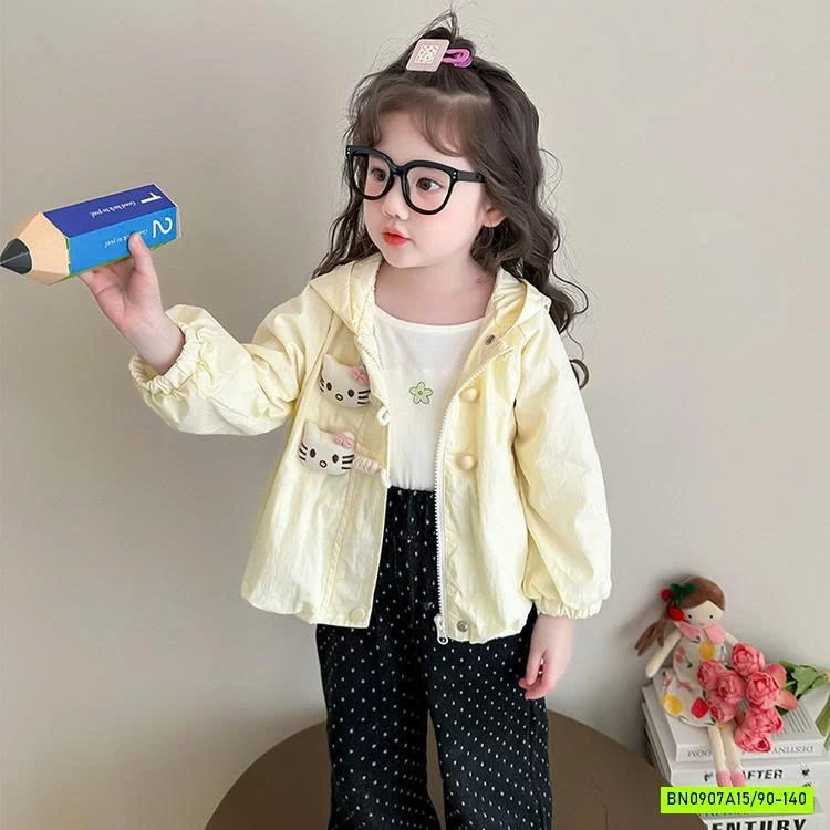 KHOÁC GIÓ CÚC KITTY