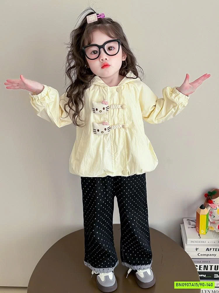 KHOÁC GIÓ CÚC KITTY