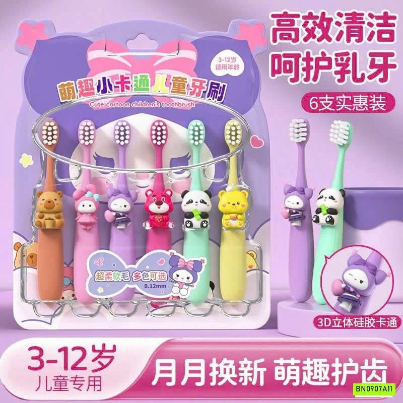 BỘ 6 BÀN CHẢI ĐÁNH RĂNG THÚ CƯNG