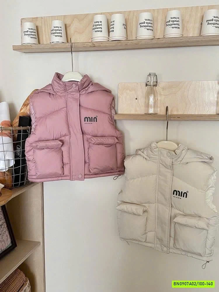 KHOÁC GILE PHAO LIỀN MŨ MIN