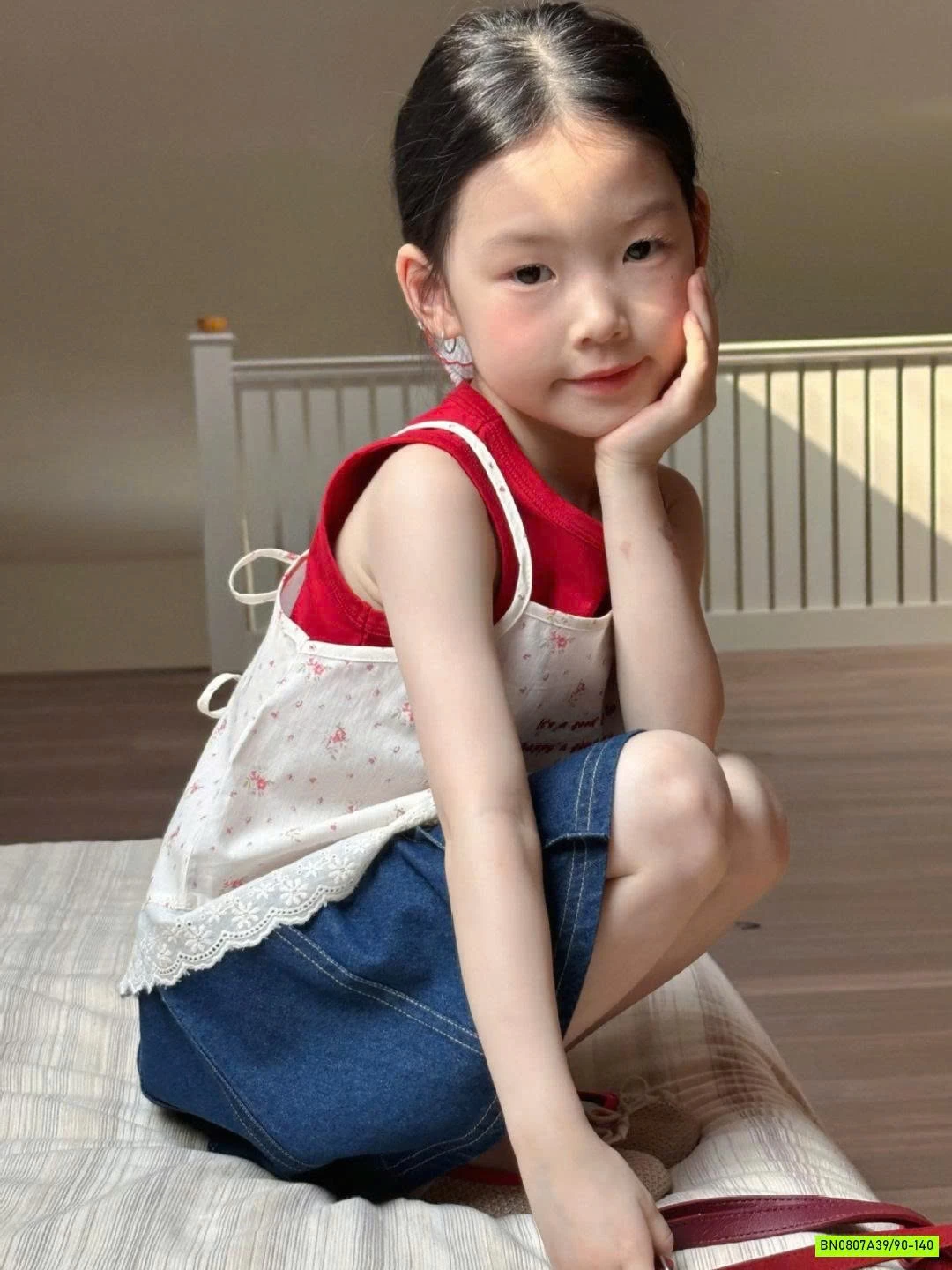 SÉT ÁO 2 DÂY MIX CV JEANS