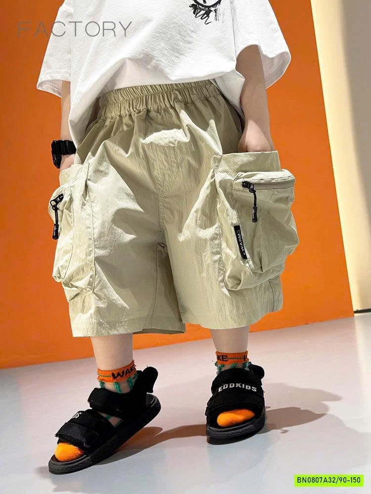 SHORT TÚI HỘP KHÓA KÉO