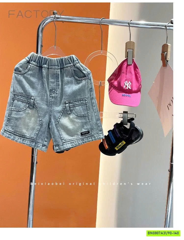 SHORT JEANS VIỀN TÚI