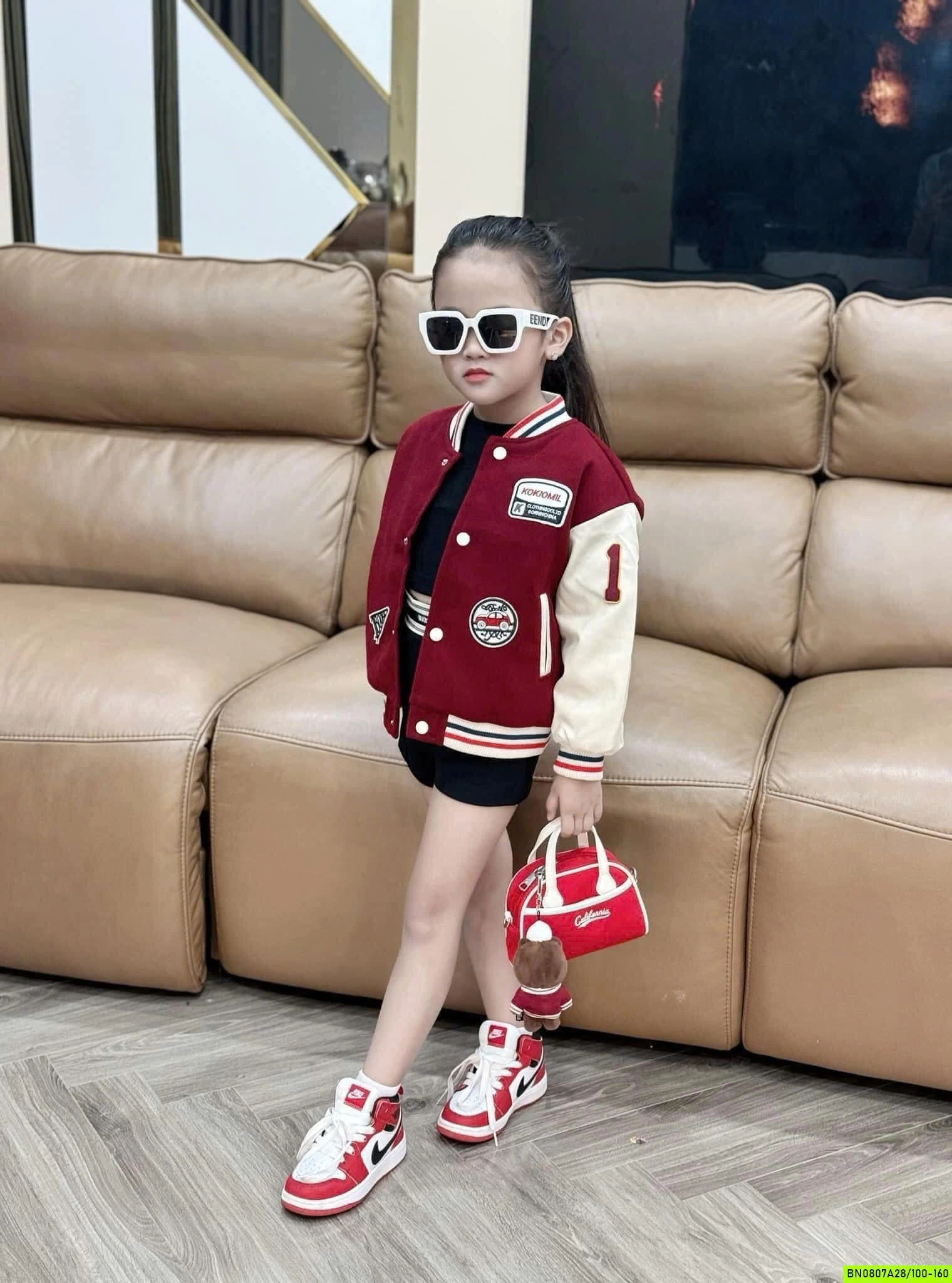 BOMBER PHỐI MÀU TAY