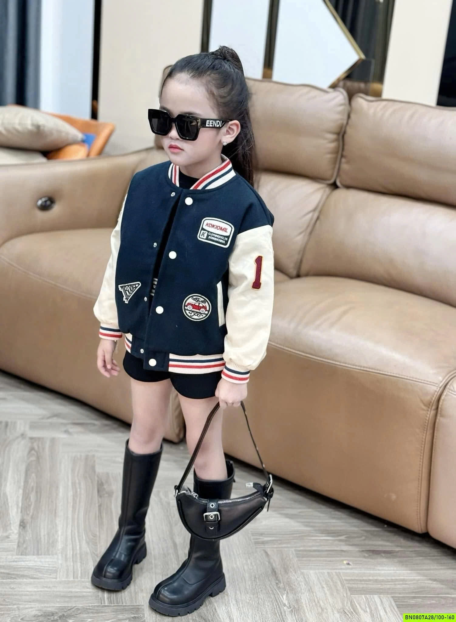 BOMBER PHỐI MÀU TAY