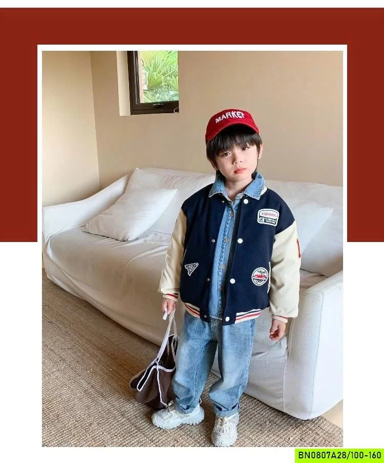 BOMBER PHỐI MÀU TAY