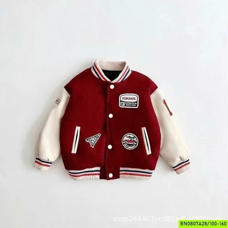 BOMBER PHỐI MÀU TAY