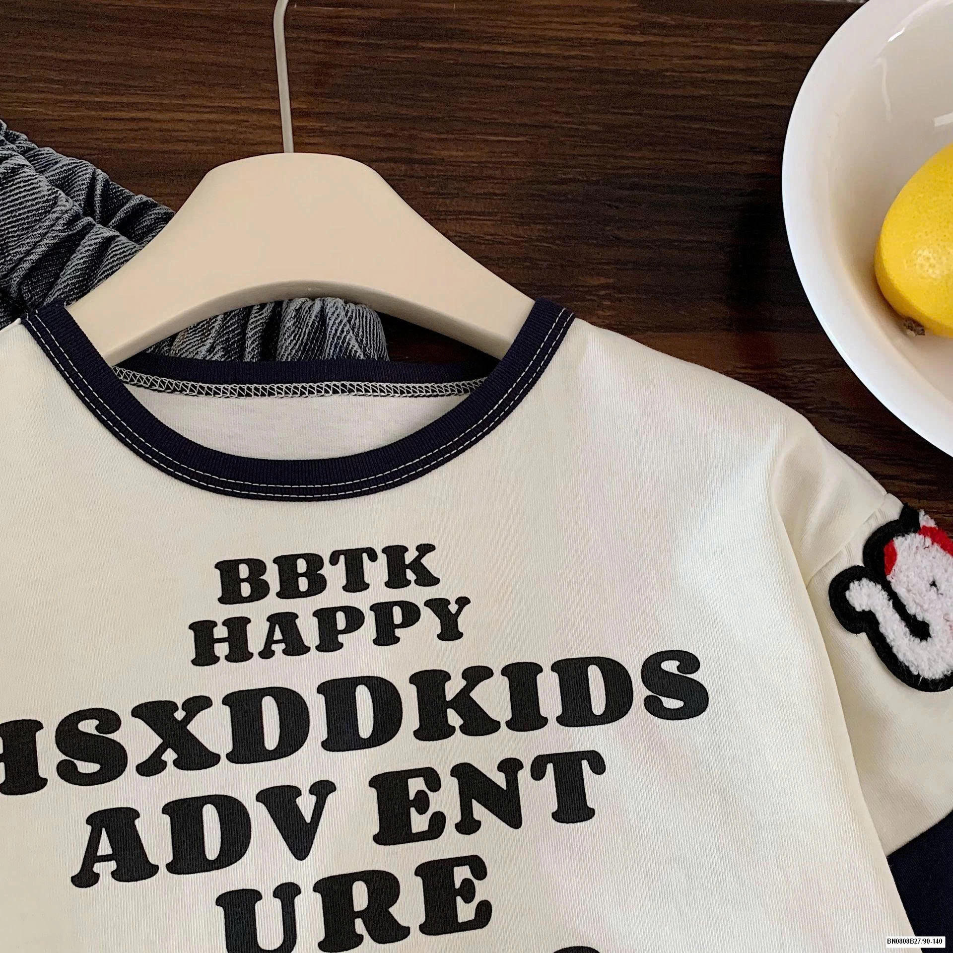 ÁO THUN TAY NỐI CON VOI