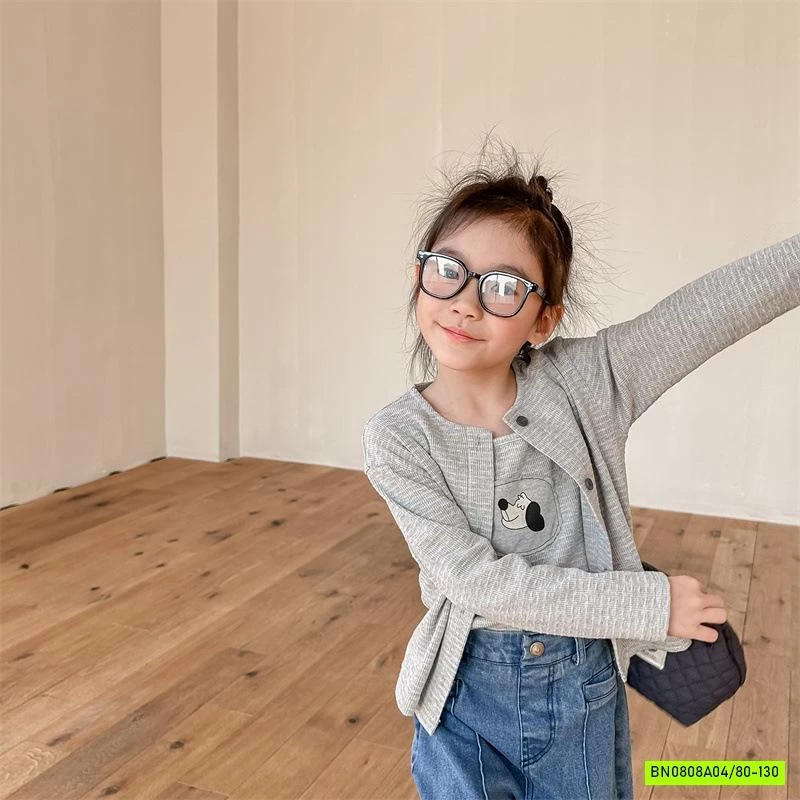 SÉT ÁO 2 DÂY+CARDIGAN ADBABY