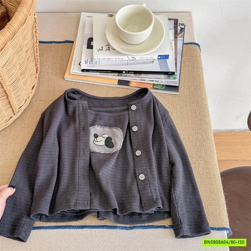 SÉT ÁO 2 DÂY+CARDIGAN ADBABY