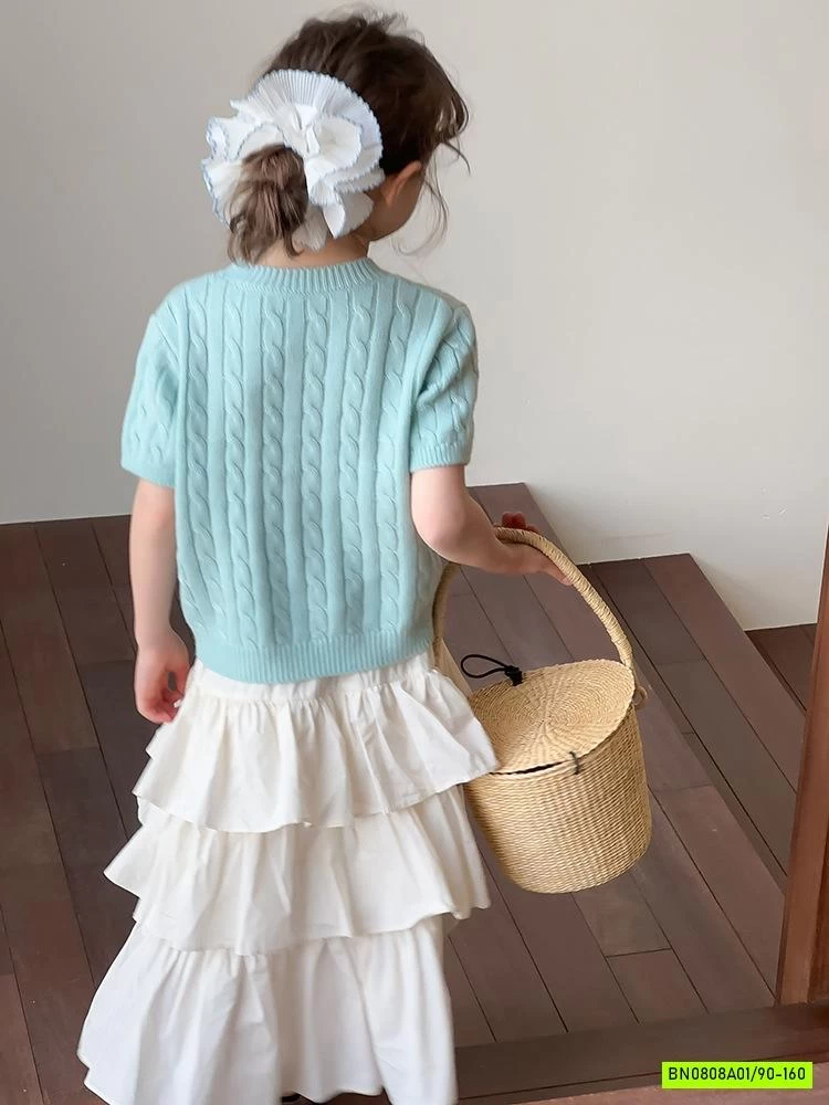 ÁO LEN VẶN THỪNG NGẮN TAY 25A174 AMBB