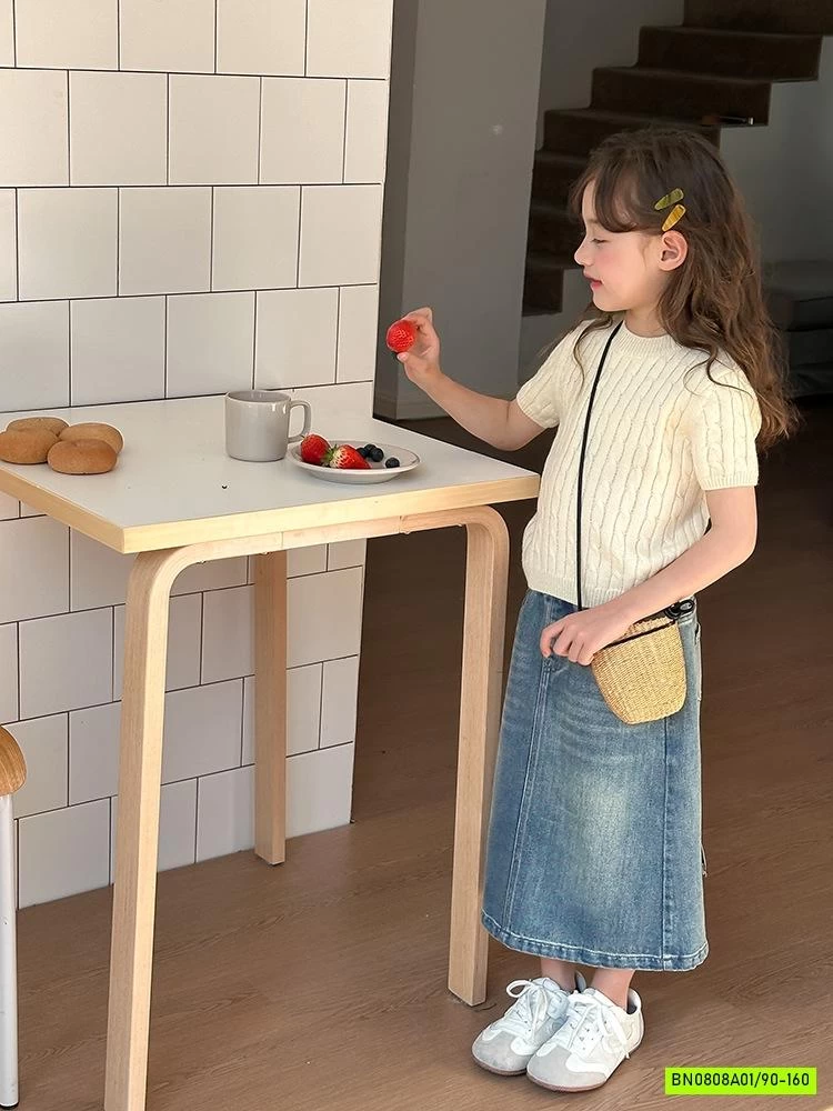 ÁO LEN VẶN THỪNG NGẮN TAY 25A174 AMBB