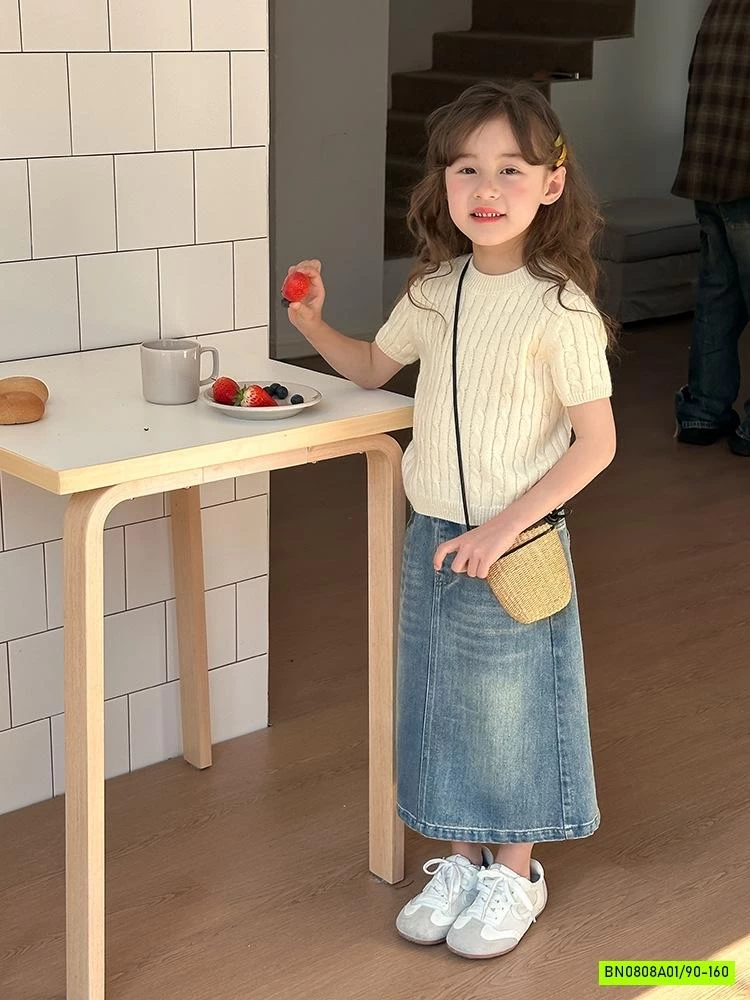 ÁO LEN VẶN THỪNG NGẮN TAY 25A174 AMBB