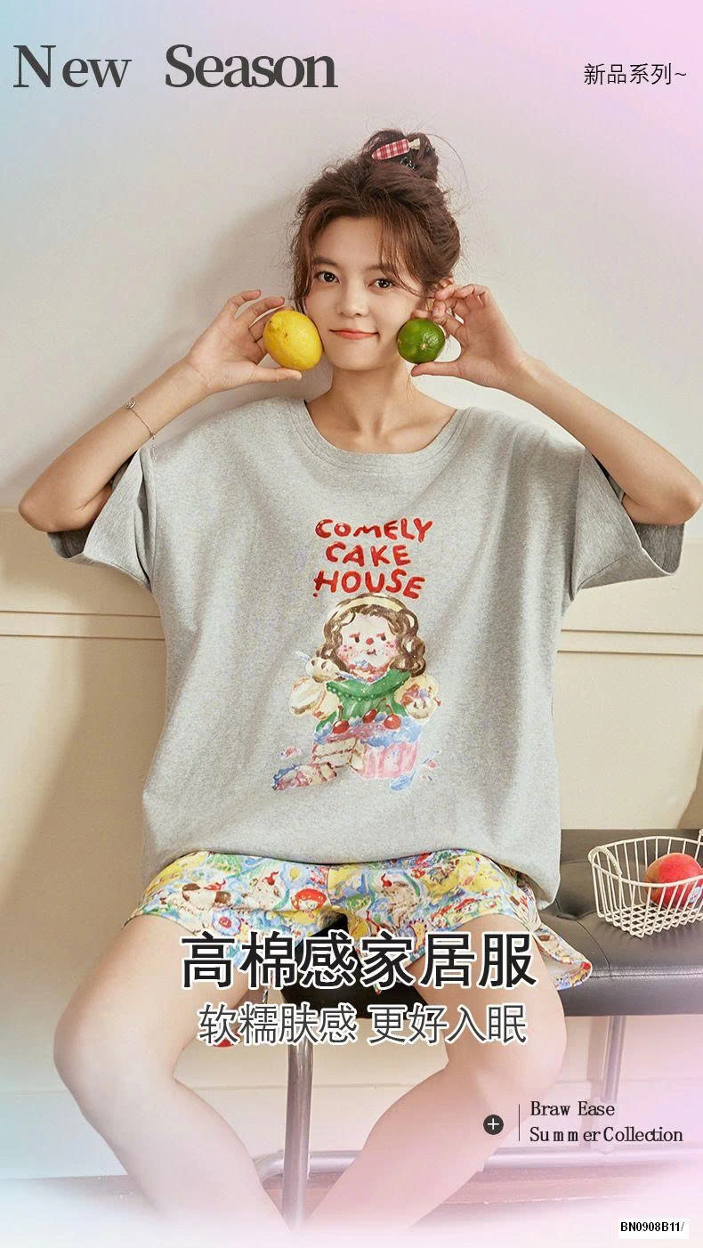 BỘ COTTON KÈM BRA NỮ